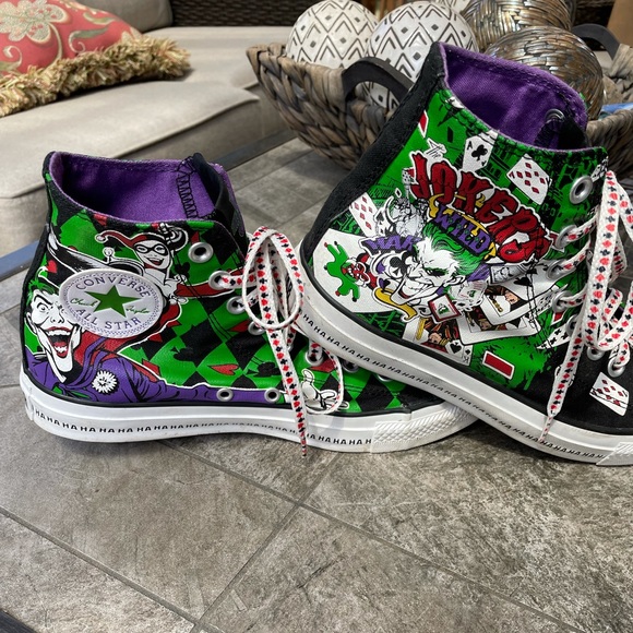 Converse Special Edition Jokers Wild DC Comics